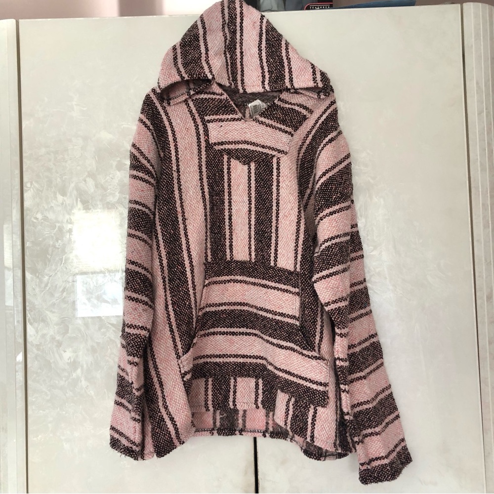Pink & Black Drug Rug